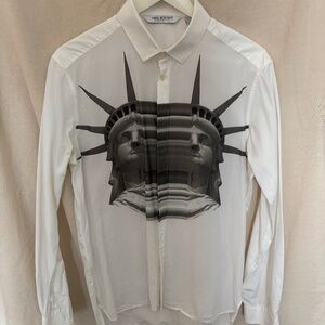 Neil Barrett Statue of Liberty Shirt